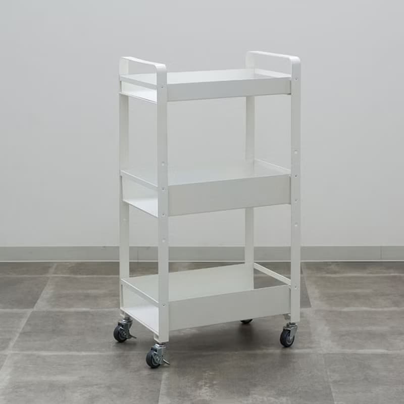 日本COLLEND 加大款鋼製三層收納置物推車-DIY-2色可選