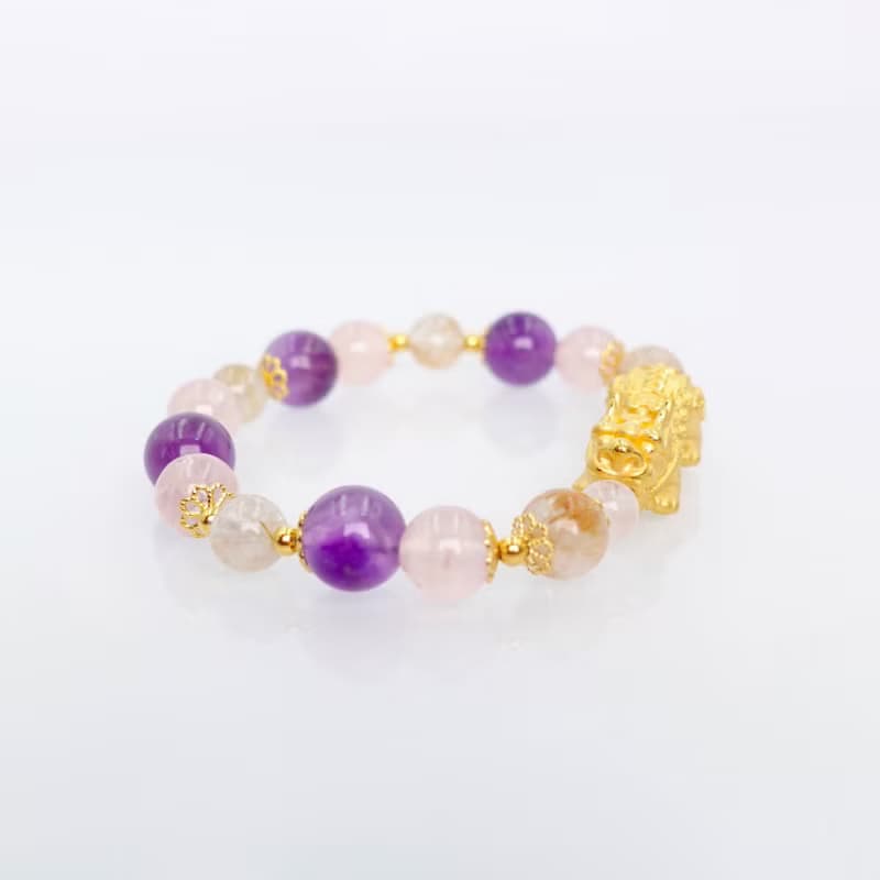 寶麗金珠寶-黃金貔貅造型手鍊