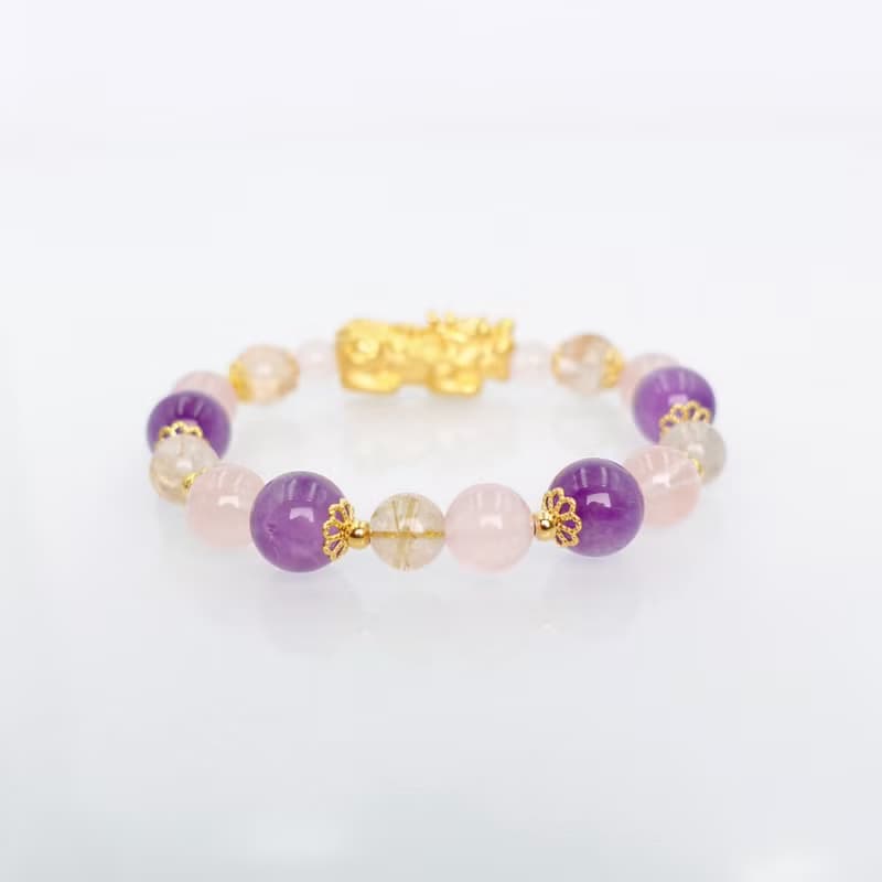 寶麗金珠寶-黃金貔貅造型手鍊