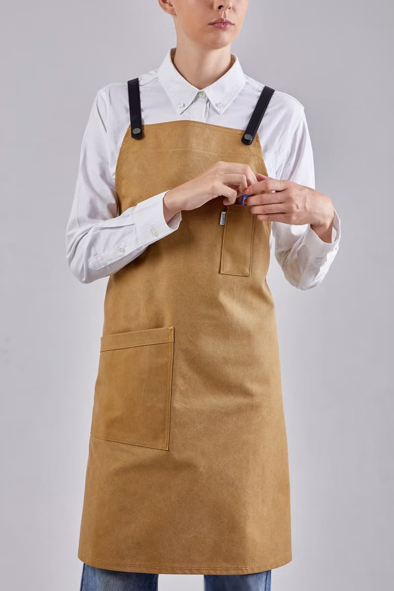12C Cross Back Apron (Latte Brown) 工作服 圍裙