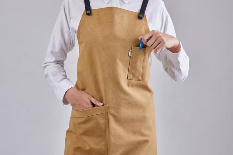 12C Cross Back Apron (Latte Brown) 工作服 圍裙