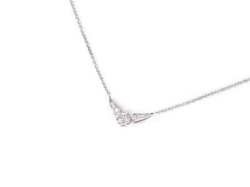 丁香花 Lilac系列 | 天然鑽石 / 18K小花項鍊 / 鎖骨鍊