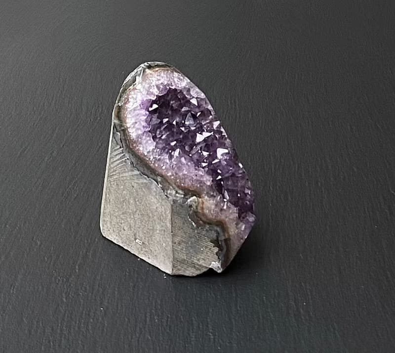 招財開運-天然原礦夢幻星光紫晶鎮 紫水晶 消磁淨化 快速出貨