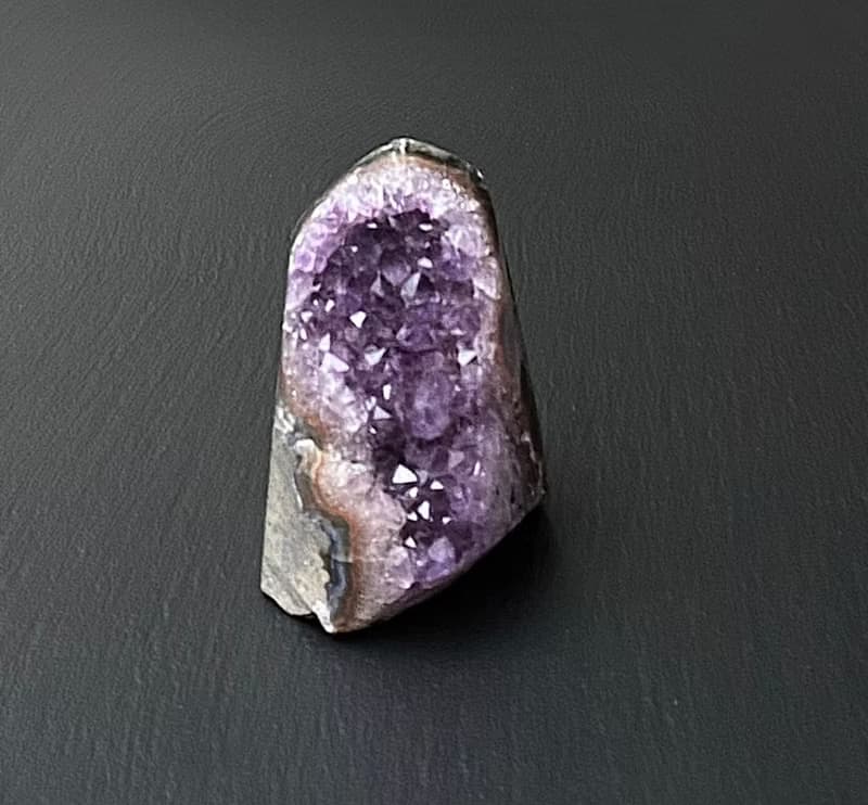 招財開運-天然原礦夢幻星光紫晶鎮 紫水晶 消磁淨化 快速出貨