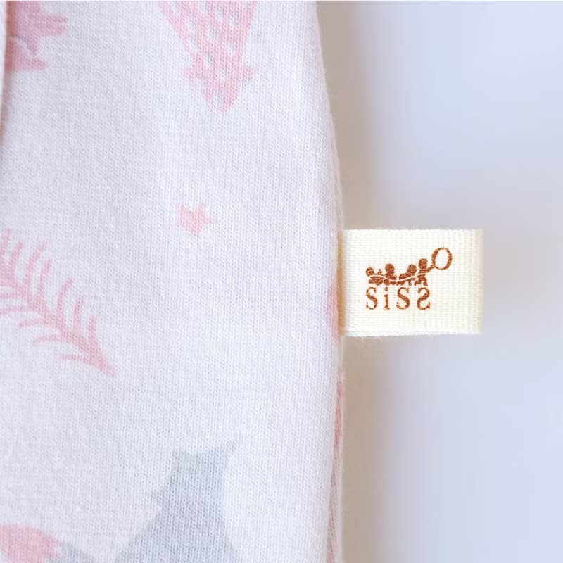 【SISSO有機棉】北歐小兔好好穿兩用式兔裝(小粉) 3M 6M