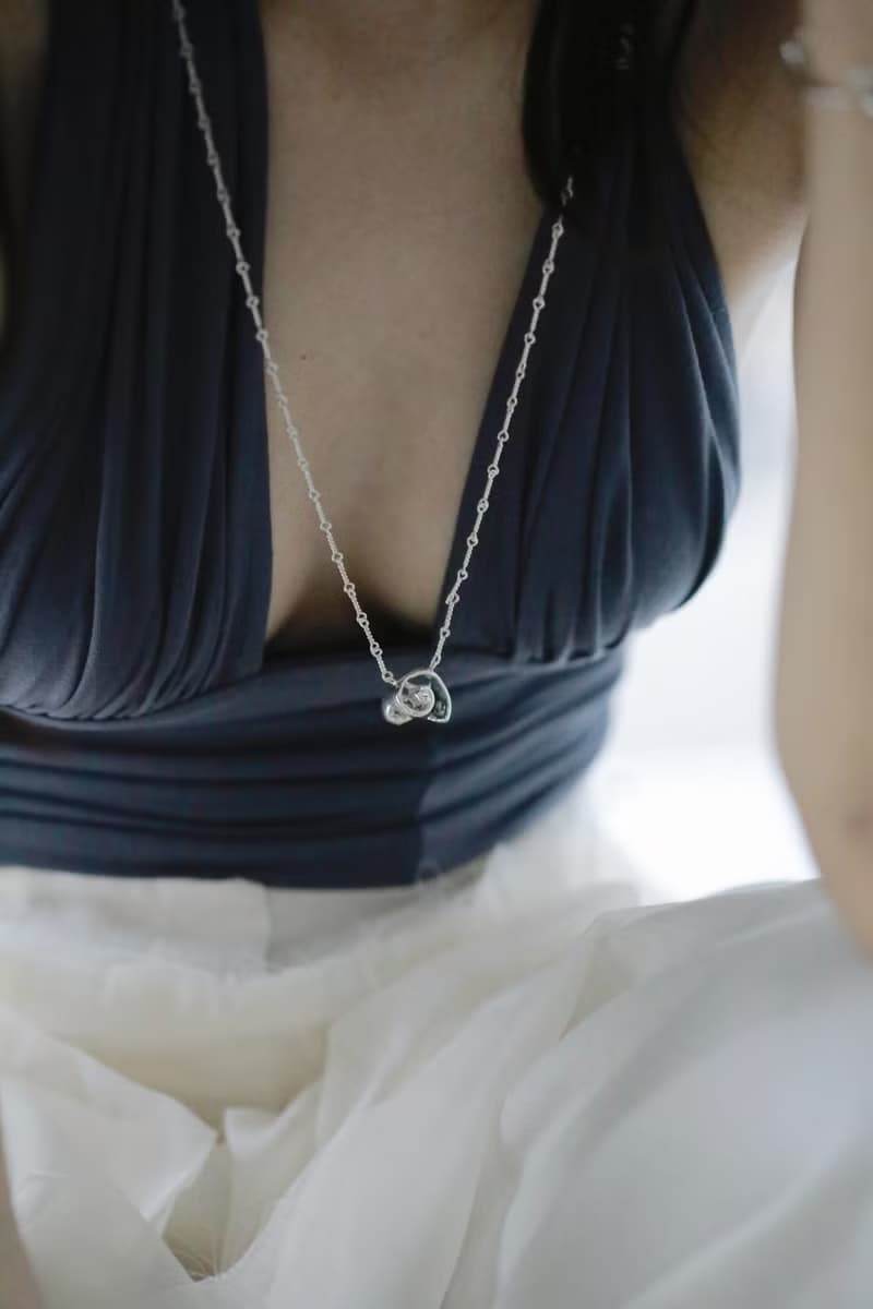 Tidal Coil Pearl Necklace | 潮蜷珍珠長項鍊