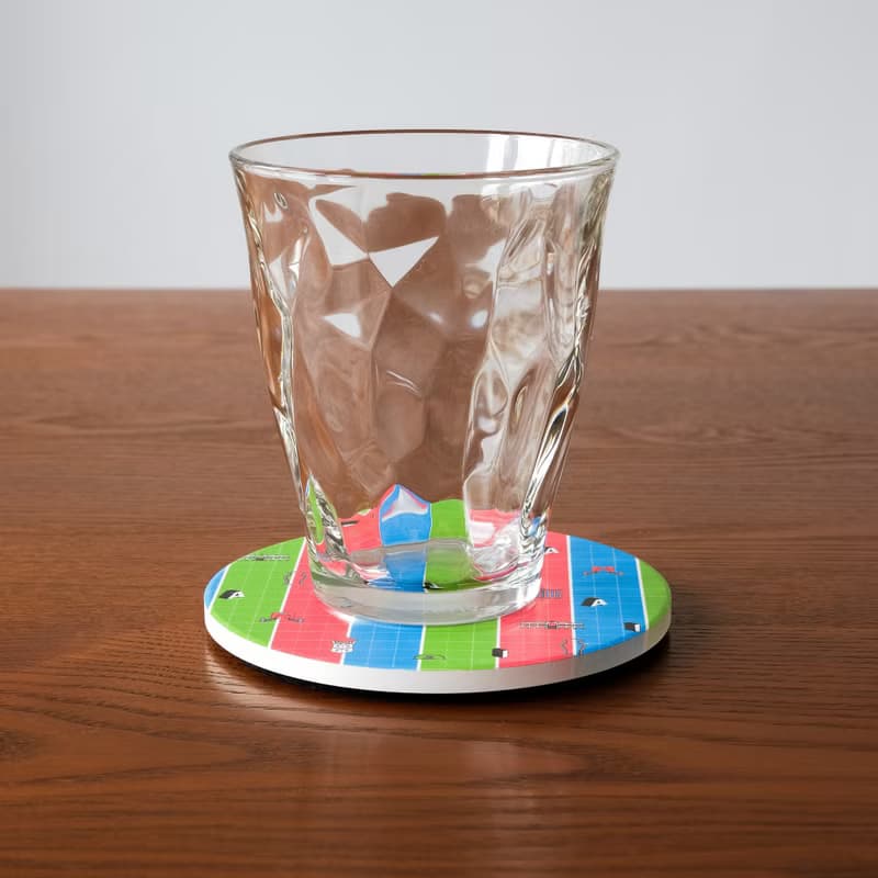 【錦源興】茄芷袋陶瓷吸水杯墊 l 底部防滑 鶯歌陶瓷製 禮物 新居