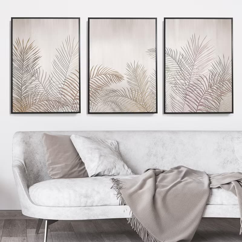 典雅棕櫚I－畫/哪裡買畫/旅店掛畫/客廳/植物/北歐/複製畫