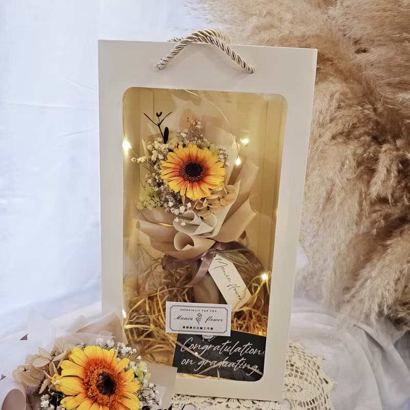 永生小太陽花束禮盒 快速出貨 現貨