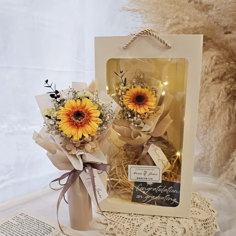 永生小太陽花束禮盒 快速出貨 現貨