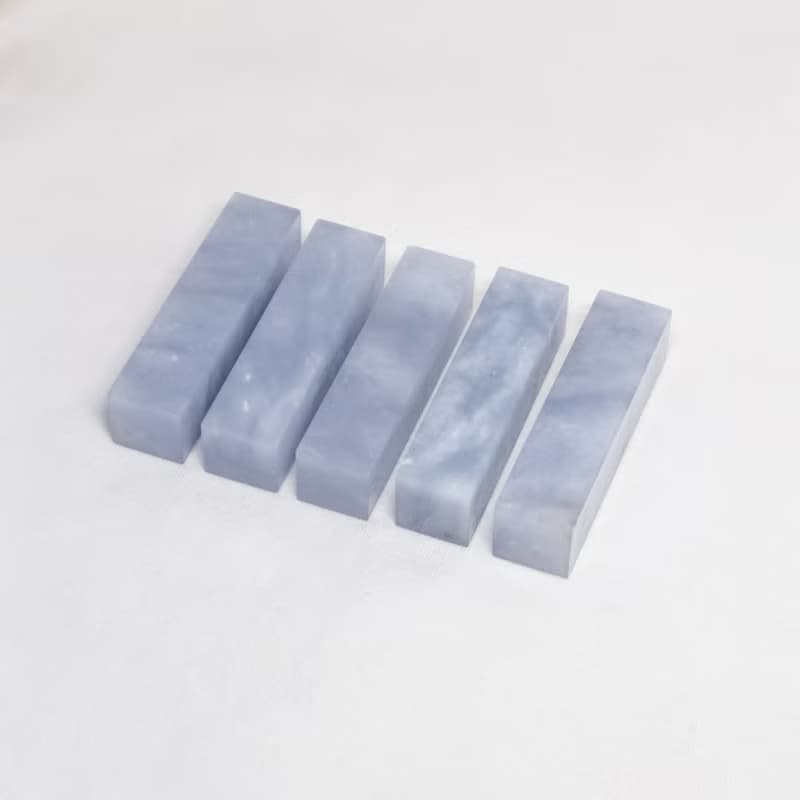 刻在你心底的名字 / 寶泥齋純手作石頭印鑑章 - 雲南天空藍
