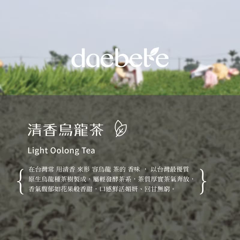 【daebete】清香烏龍茶 (7g*10包)│快速出貨