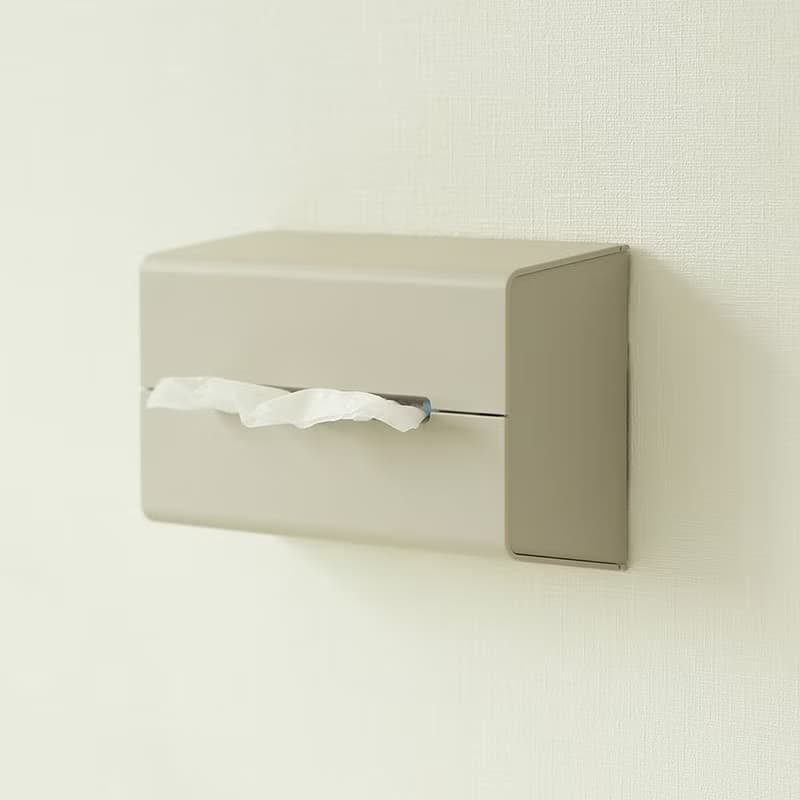 日本ideaco 加深型ABS壁掛/桌上兩用面紙架-多色可選