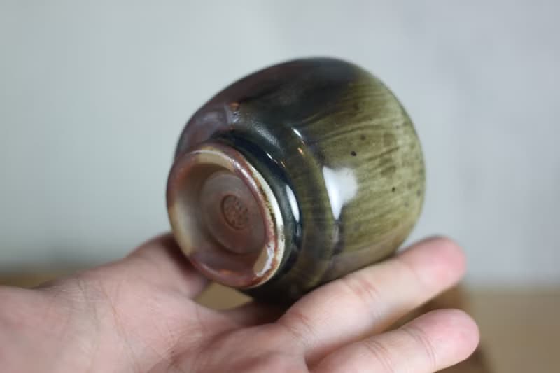 【送禮好物】80ml 柴燒 天目釉 手拉坯茶杯 鶯歌名家葉敏祥手作