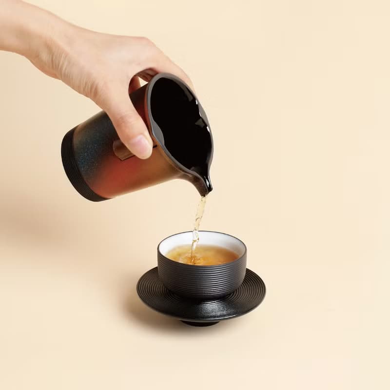陸寶 星河環宇茶禮 1壺4杯+茶盤+茶葉罐 茶具組