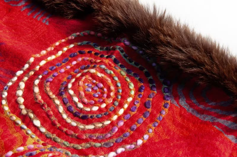 喀什米爾Cashmere/水煮羊毛披肩/針織圍巾/刺繡圍巾/羊絨披巾-花