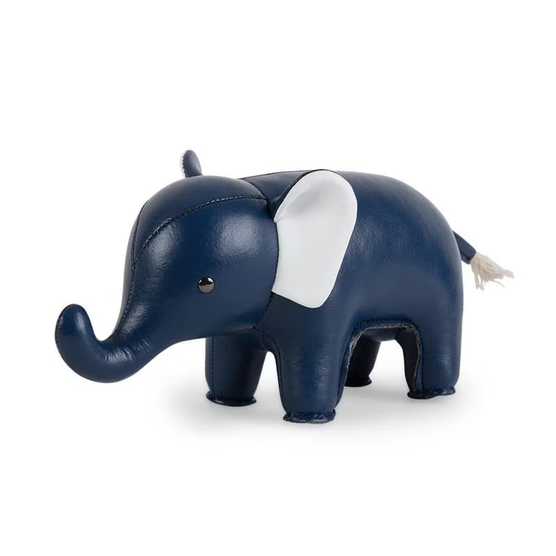 【紙鎮】大象 Elephant 皮革動物擺飾  | 入厝禮物