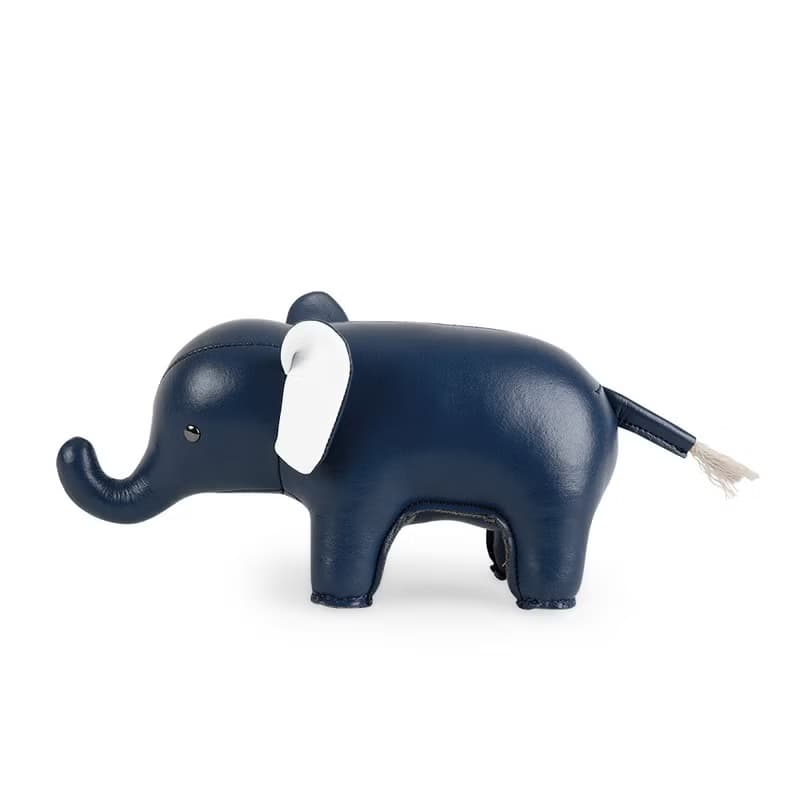【紙鎮】大象 Elephant 皮革動物擺飾  | 入厝禮物