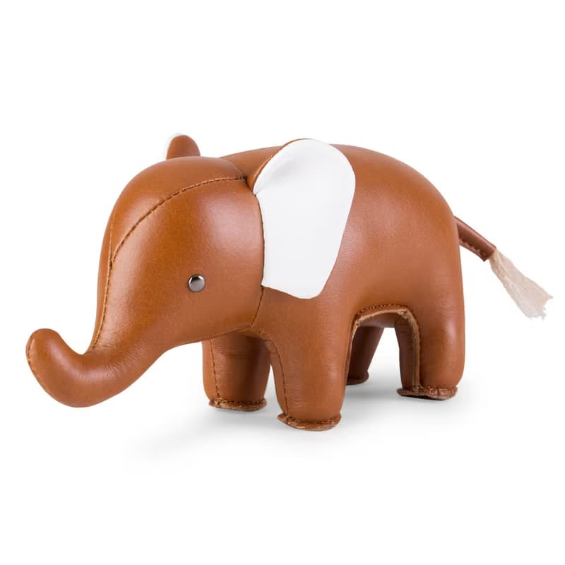 【紙鎮】大象 Elephant 皮革動物擺飾  | 入厝禮物