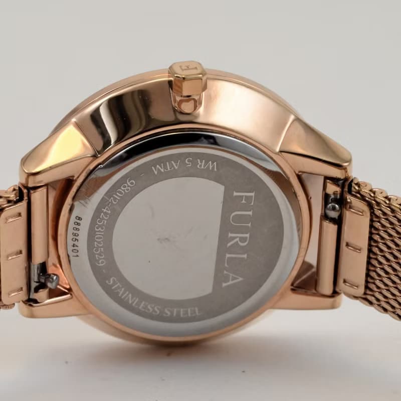 Furla METROPOLIS 女性用腕時計 クォーツ 31mm Blue Dial Ref.98012-4253 with BOX 手錶