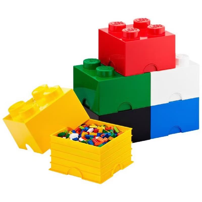 Room Copenhagen 樂高 LEGO 4凸收納盒-寶藍色(40031731)