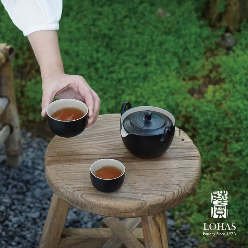 陸寶LOHAS 陶然蓋碗旅行組 1壺2杯+攜行包 旅行茶組