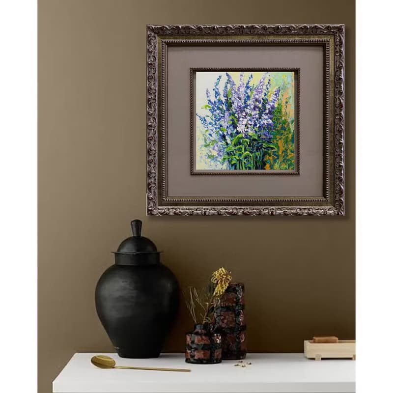 Provence Painting Bluebonnet French Countryside Riviera Flowers Lavender Bouquet