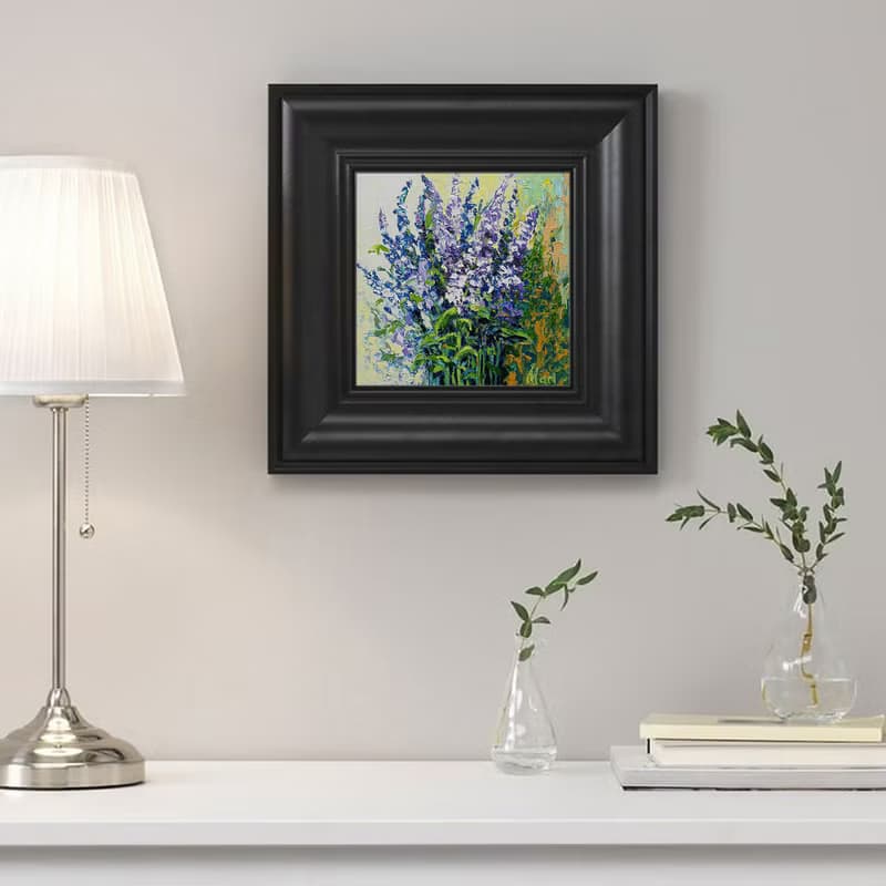 Provence Painting Bluebonnet French Countryside Riviera Flowers Lavender Bouquet