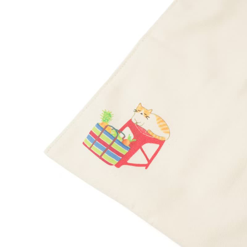 【來趣逛市場】香水百合環保餐具袋 (無餐具) 台灣特色 知音文創