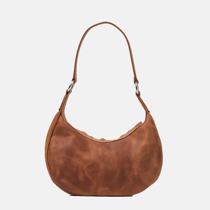 OUTLET – Leather Saddle Bag | Convertible Crossbody Shoulder Purse | Handcrafted
