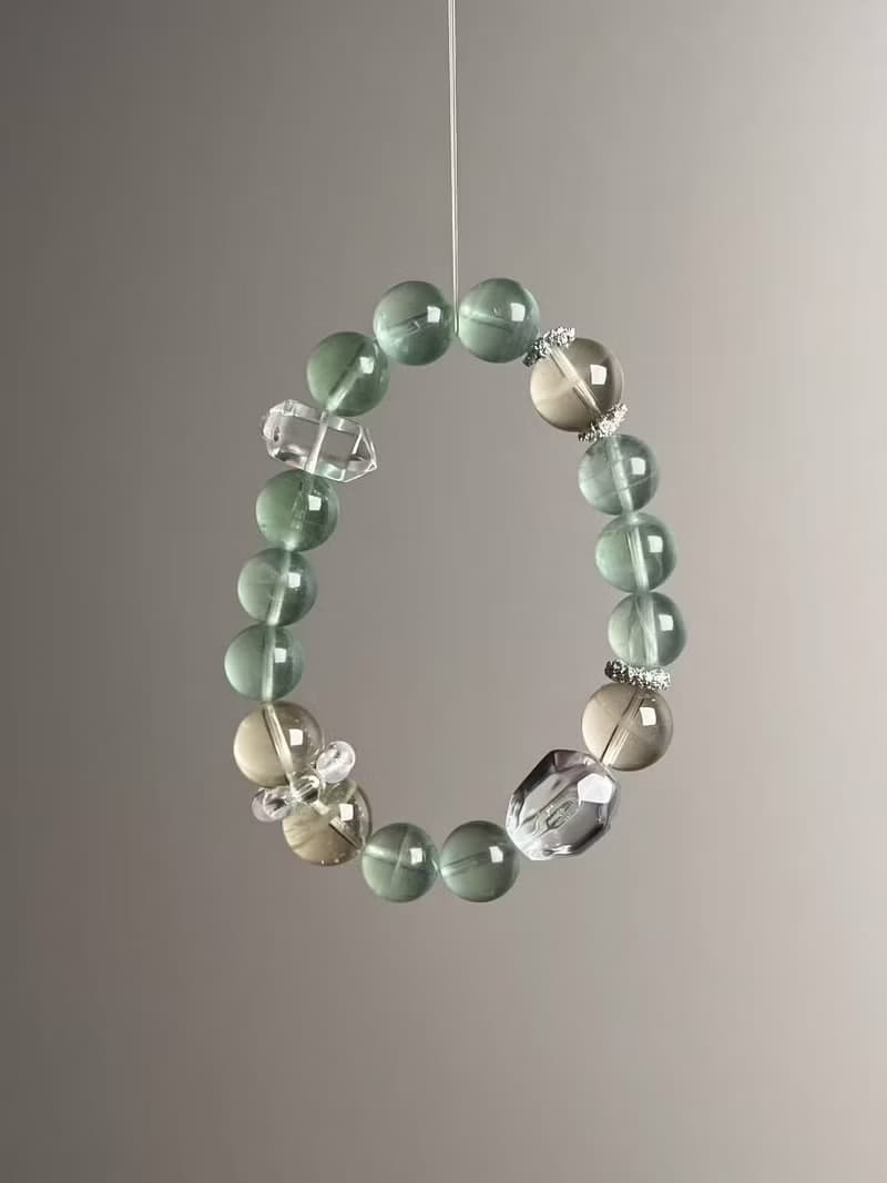 天然薄荷綠螢石 多寶。Z-20250712-054