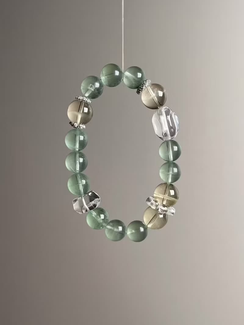 天然薄荷綠螢石 多寶。Z-20250712-054