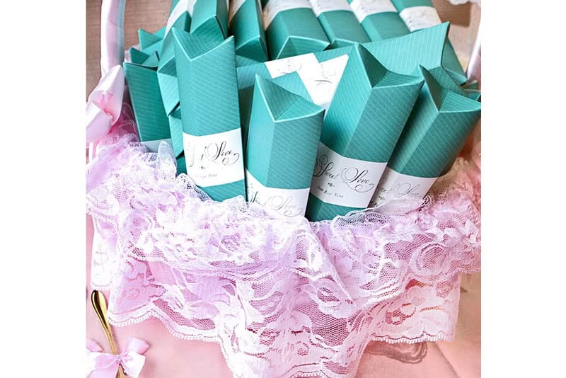 Sweet Love Tiffany盒玫瑰湯匙二入禮盒 | 咖啡勺 情人節 結婚