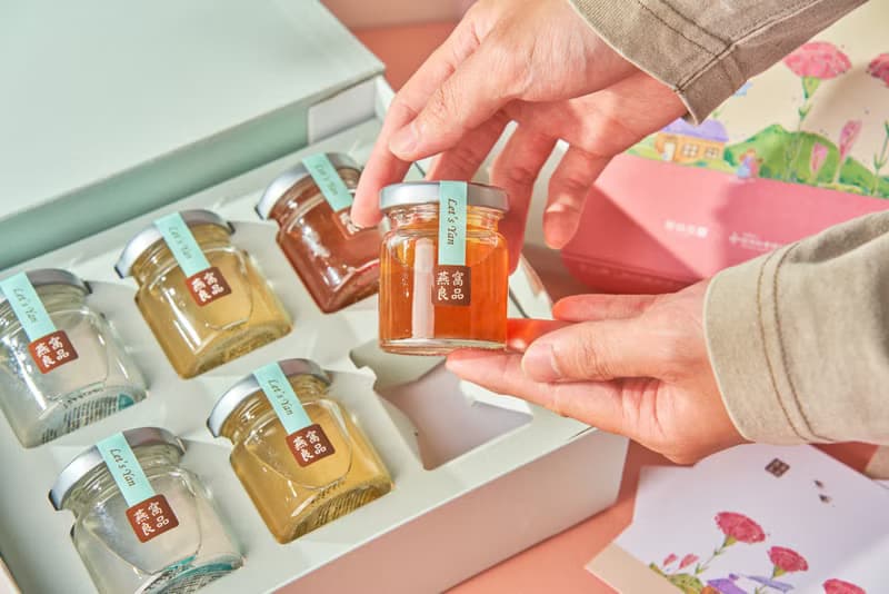 【母親節禮盒】6入即飲鮮燉燕窩禮盒 捧在手心禮 創世公益聯名