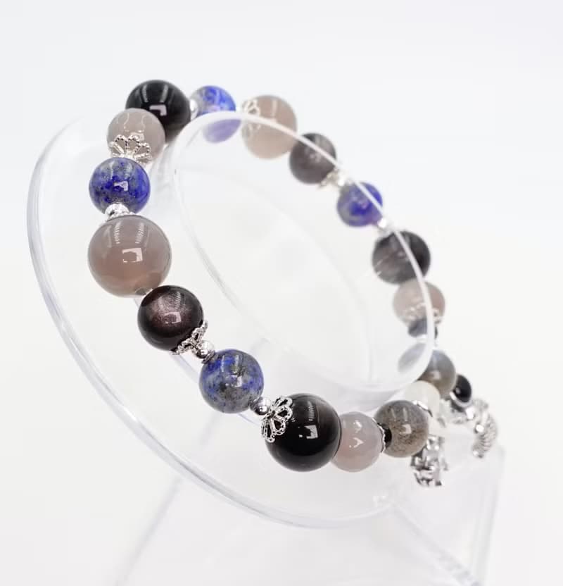 寶麗金珠寶-天然水晶摘星銀飾手鍊