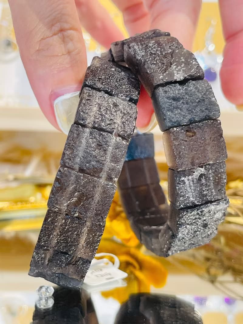原礦亞力桑那天狼星手牌15.5mm男女適用招財聚氣辟邪化煞