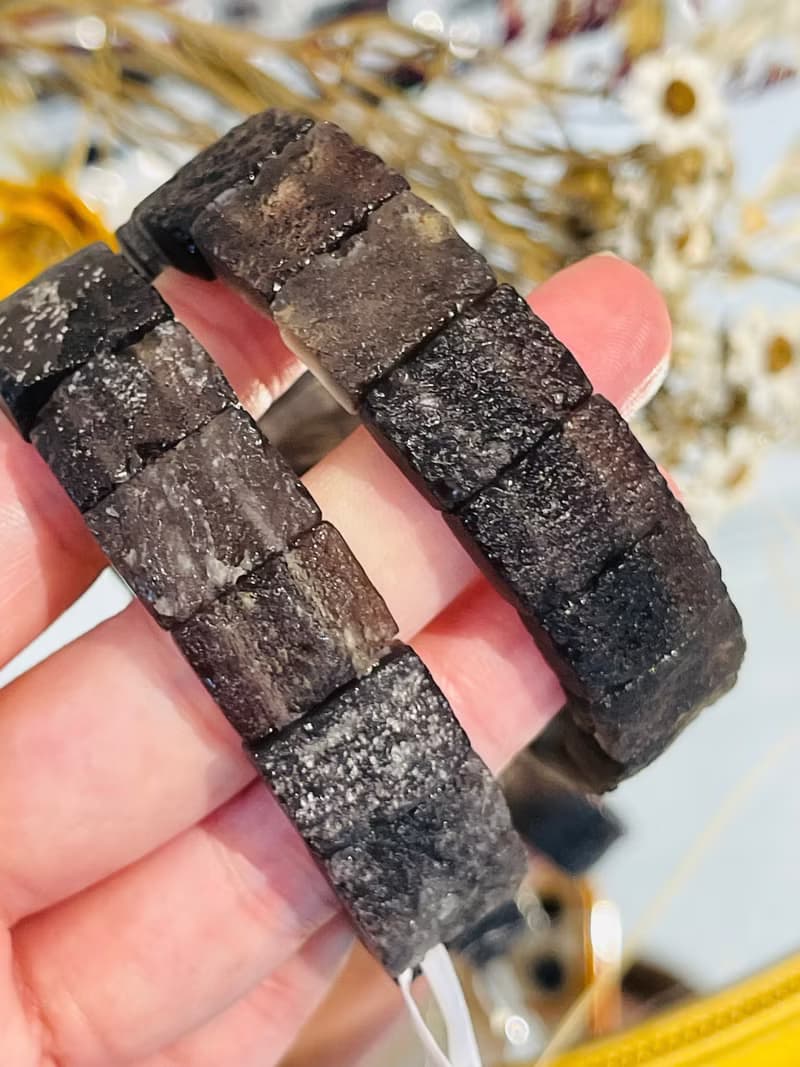 原礦亞力桑那天狼星手牌15.5mm男女適用招財聚氣辟邪化煞