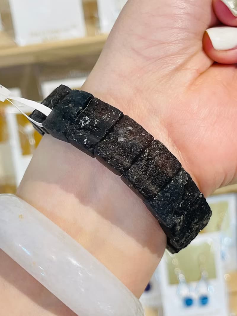 原礦亞力桑那天狼星手牌15.5mm男女適用招財聚氣辟邪化煞