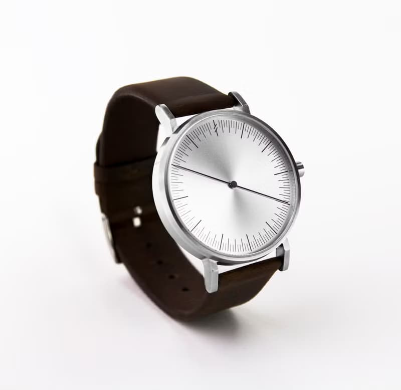 SImpl Watch - Silver Brown