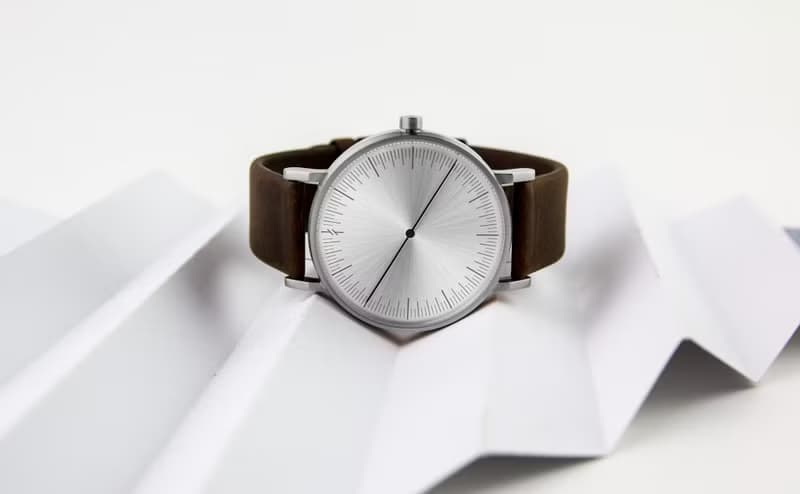 SImpl Watch - Silver Brown