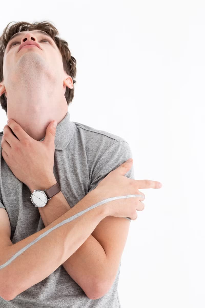 SImpl Watch - Silver Brown