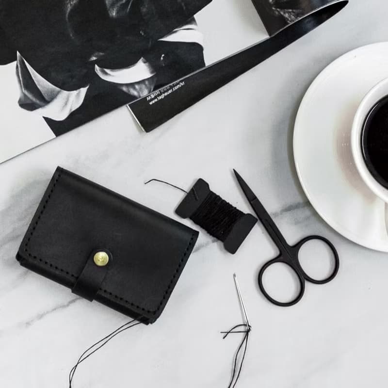 【5%營收支持公益】台北城隍廟聯名-真皮手做Diy套組(免費刻印)