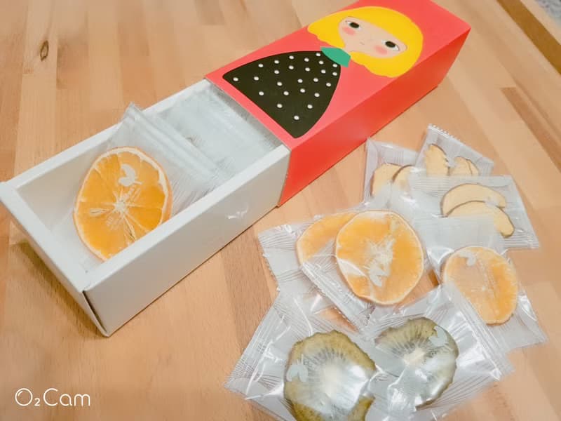 25入禮盒裝-不含任何添加劑-100%天然手工製作果乾 婚禮小物 果乾
