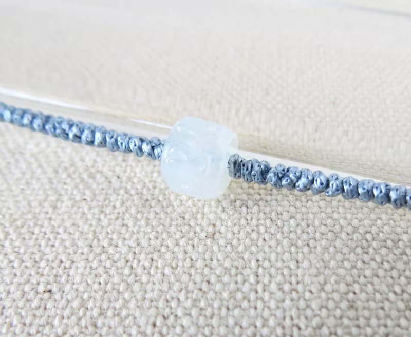 本命年【六字大明咒】路路通翡翠絲光編織手鍊*AS17*辟邪、招福