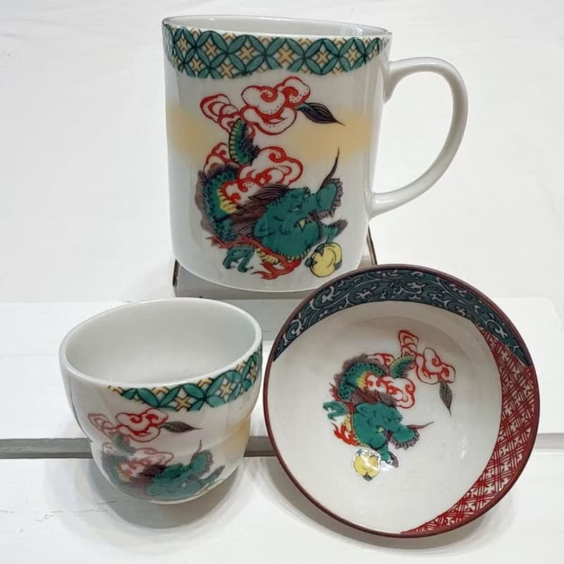 【九谷燒】龍年限定馬克杯