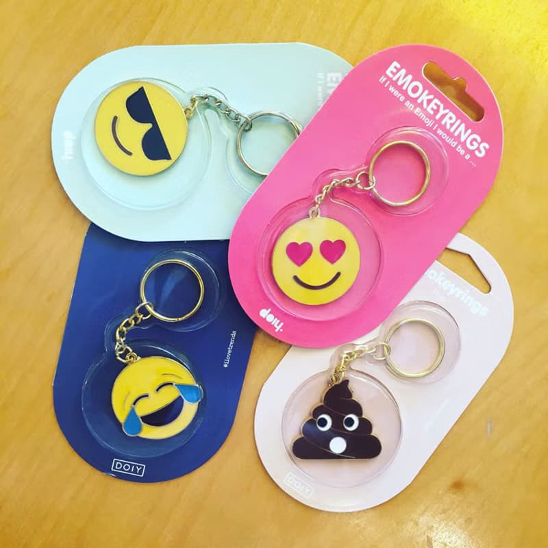 西班牙 DOIY 表情鑰匙扣 Emokeyrings 書包掛飾鑰匙鏈掛件可愛酷