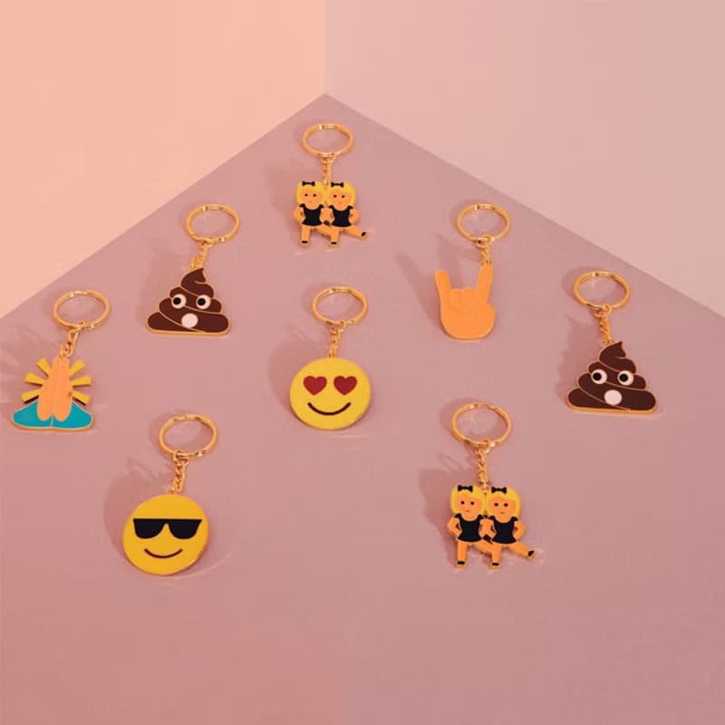 西班牙 DOIY 表情鑰匙扣 Emokeyrings 書包掛飾鑰匙鏈掛件可愛酷