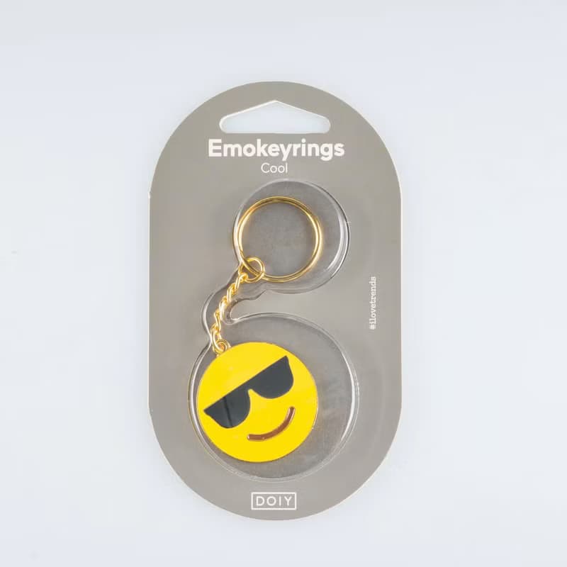 西班牙 DOIY 表情鑰匙扣 Emokeyrings 書包掛飾鑰匙鏈掛件可愛酷