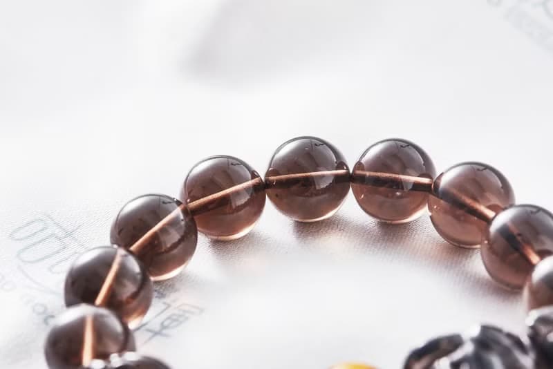 天然冰種黑曜石雙貔貅手鍊(含開光)驅邪、化煞、轉運、增財