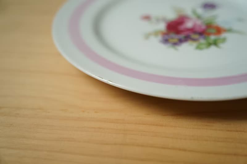 【北極二手雜貨】早期 大同瓷器 花盤 瓷盤